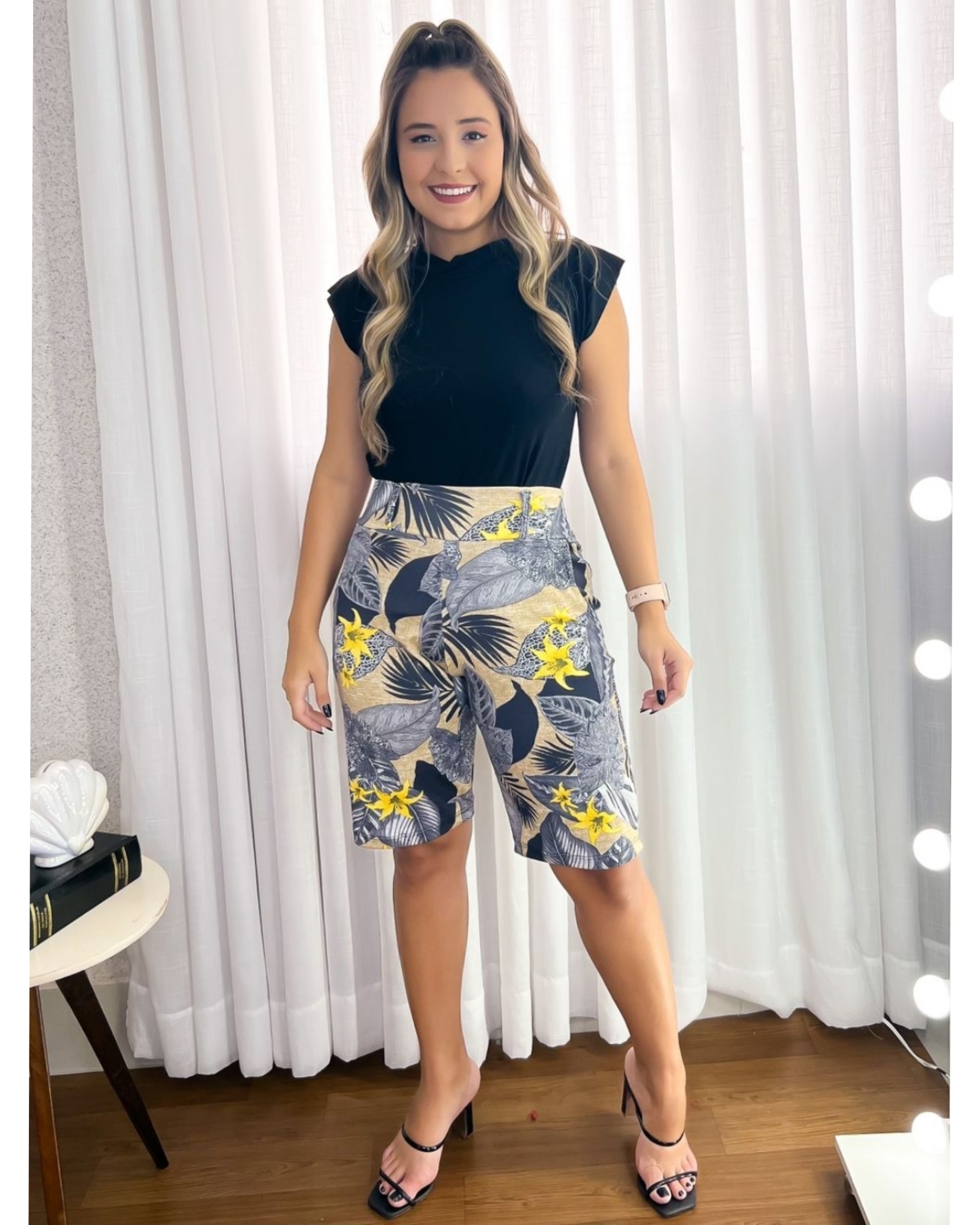 Bermudas femininas no sales atacado