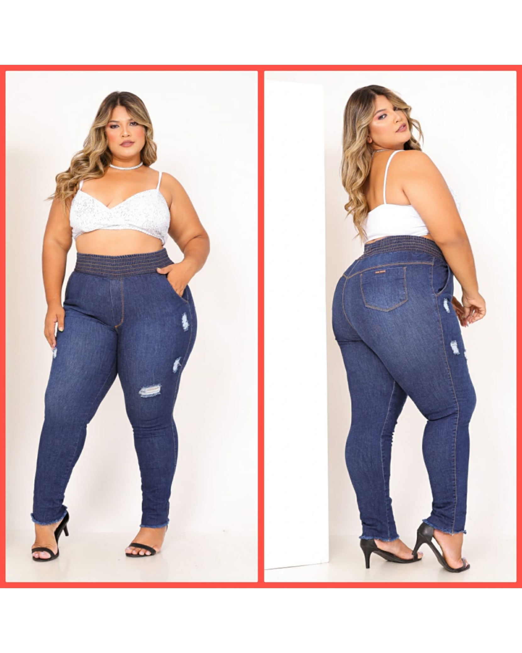 Moda Jeans Plus Size Feminino Atacado para Revenda - Hagarra Jeans