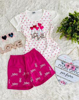 Conjunto Infantil Feminino Blogueirinha