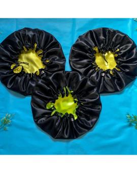 Touca de Cetim Dupla Face com Elástico Ajustável