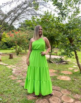 Vestido Longo 3 Marias com Lastex Mula Manca