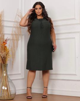 Vestido Plus Size Soltinho na Viscolycra