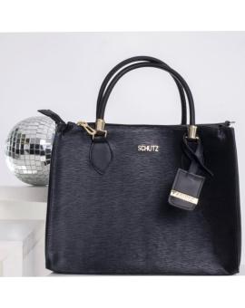 Bolsa Feminina Baú Grande Schutz Preta