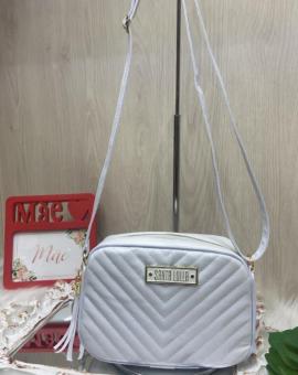 Bolsa Feminina Branca Média Santa Lolla