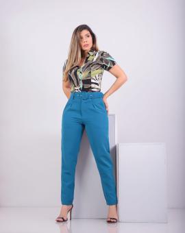 Jaqueta Cropped Calça Cargo Feminina Mandrake Cod 44