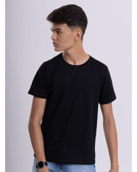 Camiseta Infanto Juvenil Preta Básica