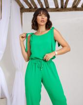 Conjunto Calça Jogger e Blusa Alça Amarrar atacado na Rua 44 em Goiânia