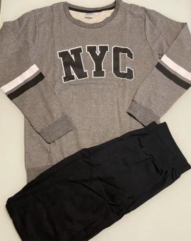 Conjunto Moletom Infantil Flanelado Calça e Blusa