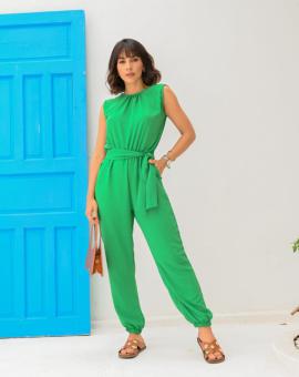 Macacão Feminino Longo Jogger com Bolso