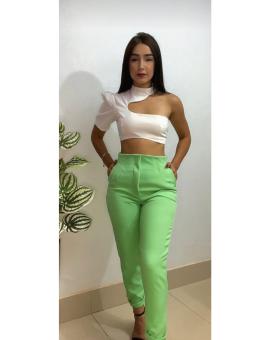 Calça Alfaiataria Modelo Zara