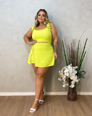 conjunto-short-saia-e-cropped-plus-size-verde-lima-atacado-rua-44-goiania 