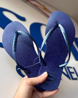Havaianas com Gliter Slim Sparkle