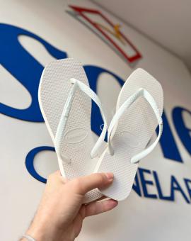 Havaianas Quadrada Branca Slim Square