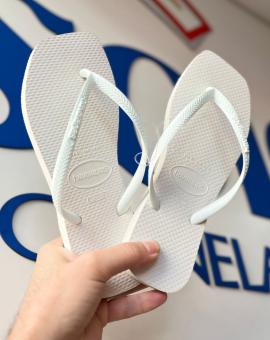 Havaianas Quadrada Branca Slim Square