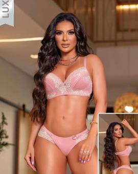 Lingerie Luxo em Renda com Bojo
