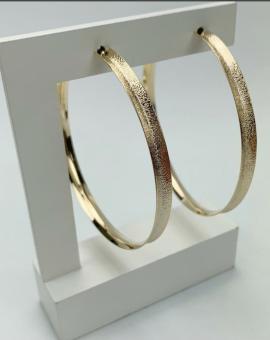 Brinco Argola Grande Dourado