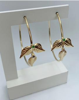 Brinco Argola Grande Folheado