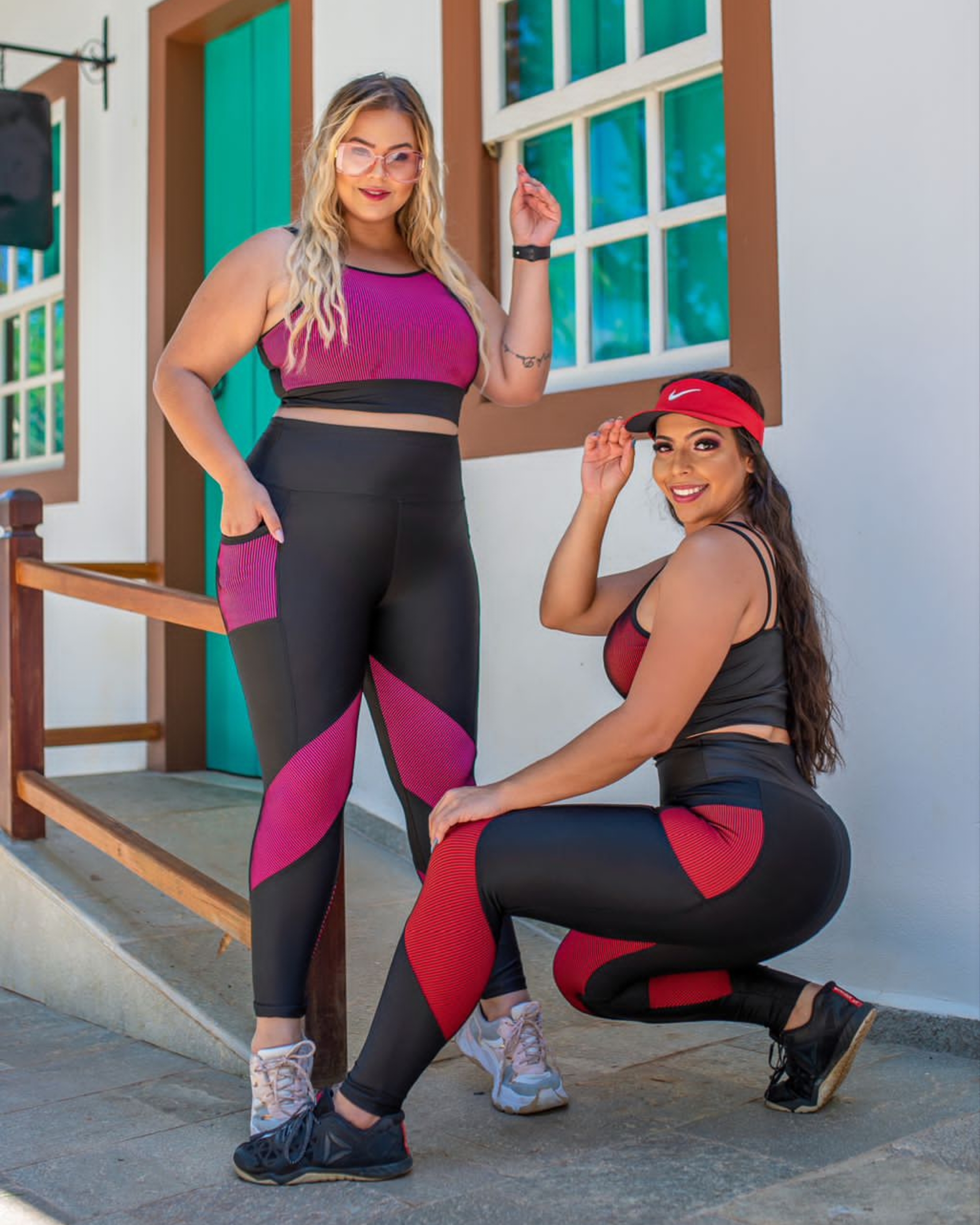 Calça Legging Plus Size Feminina Moda Fitness - Premium