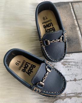 Mocassim Infantil Masculino Azul Marinho