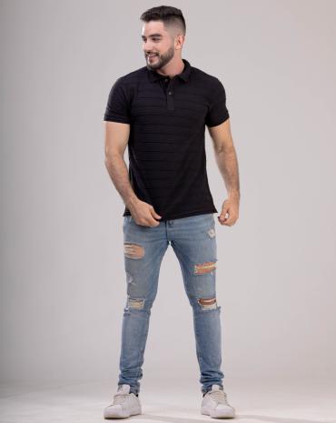 polo-masculina-preta-listrada-atacado-rua-44-goiania 
