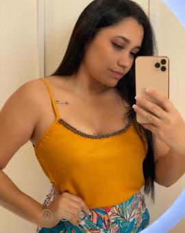 Regata Feminina de Alcinha no Crepe Bordada