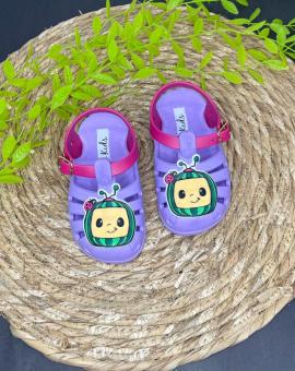 Sandália Infantil de Borracha Feminina