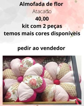 Almofada Decorativa de Flor