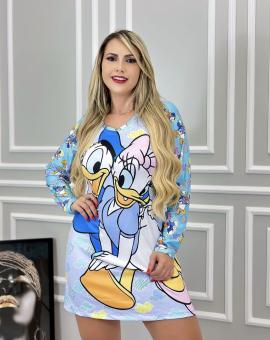 Camisola Manga Longa Estampada