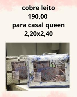 Cobre Leito Casal Queen 180 Fios
