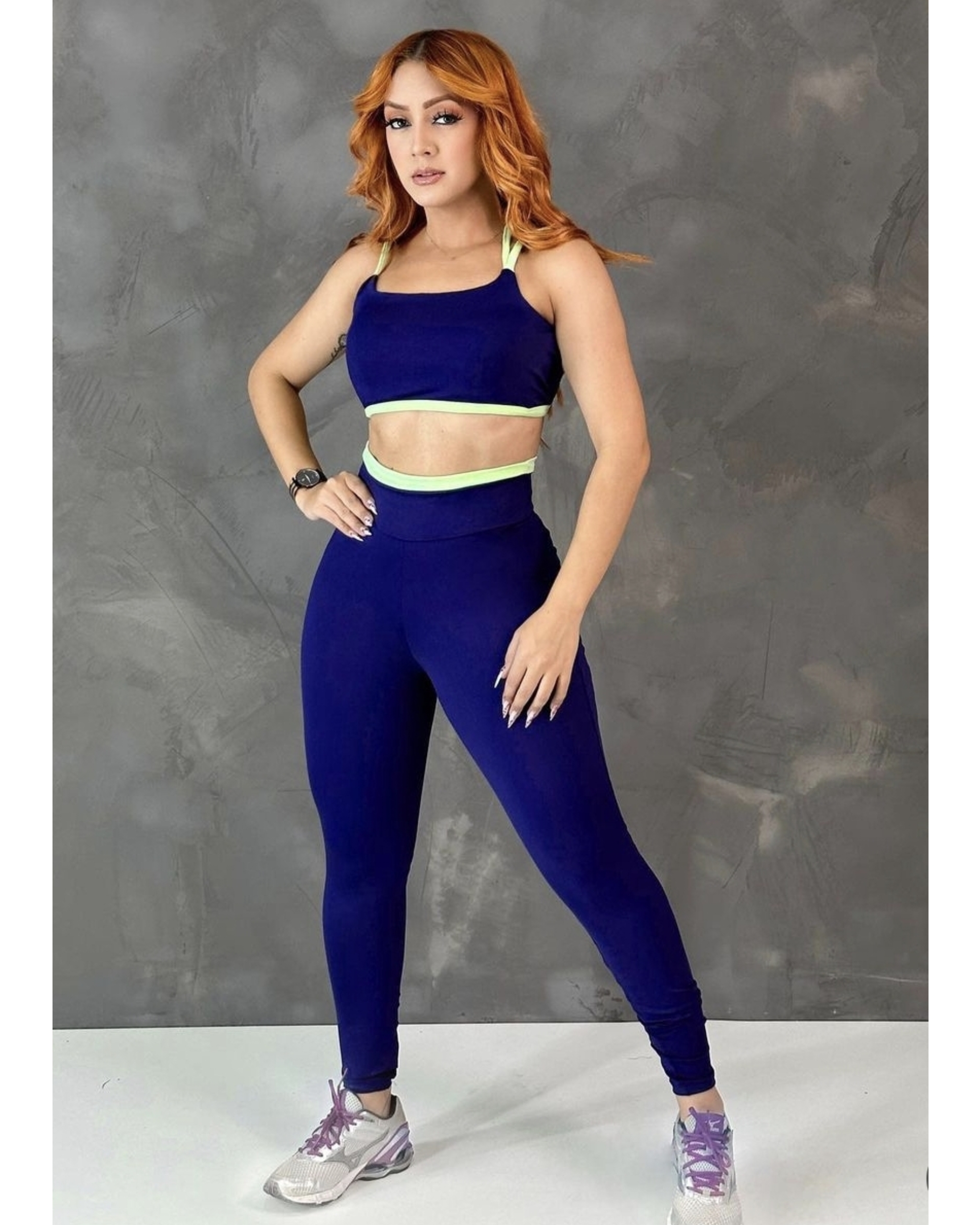 Calça legging sales grossa cintura alta