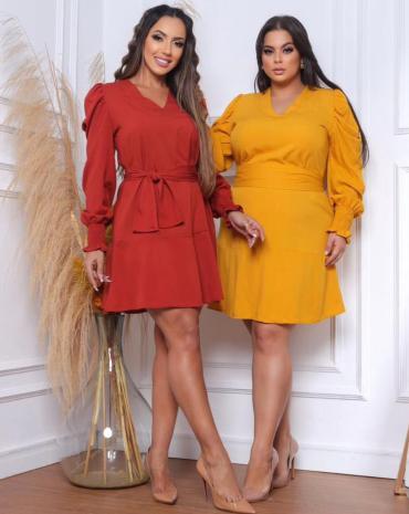 vestido-curto-manga-longa-com-amarracao-na-cintura-atacado-rua-44-goiania 