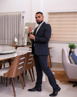 Blazer Masculino Slim Azul Marinho