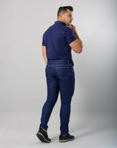 Calça Jeans Masculina Tradicional Básica Escura Atacado na Rua 44 em Goiânia