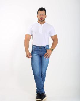 Calça Jeans Masculina Tradicional Clara