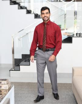 Calça Social Masculina Tradicional