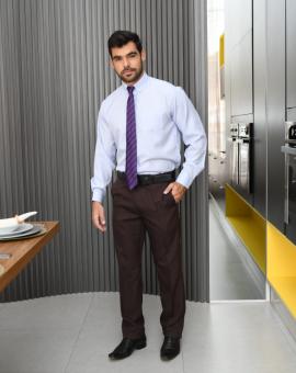 Camisa Social Masculina Manga Longa