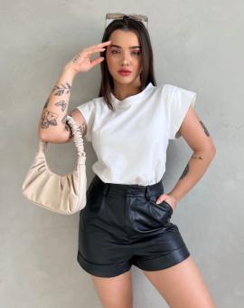 T-Shirt Manga Muscle 100% Algodão