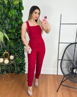 Conjunto Calça Jogger e Blusa no Linho