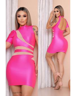 Vestidinho Festa Curto Colado