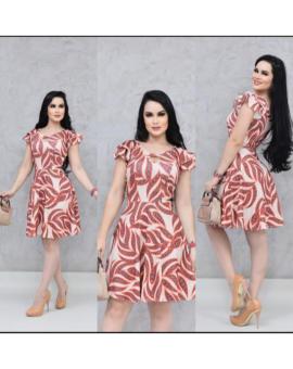 Vestidinho Feminino Rodado no Suplex Digital