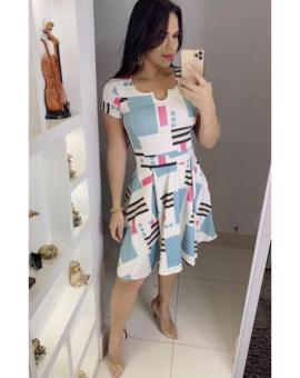 Vestido Feminino no Atacado Suplex Estampa Digital