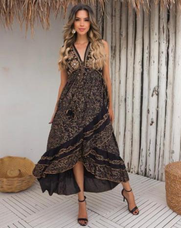 vestido-indiano-preto-com-folhas-douradas-atacado-rua-44-goiania 