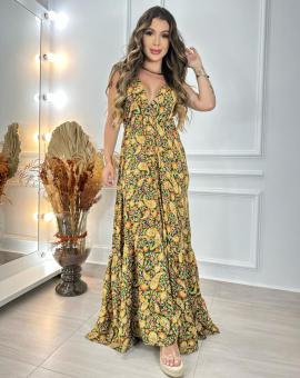 Vestido Longo Indiano Costa Nua