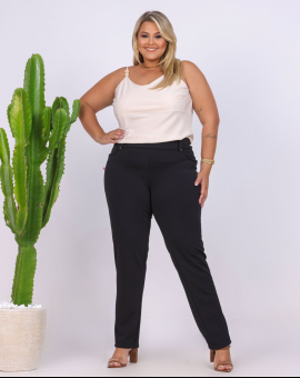 Calça Feminina Básica com Bolso