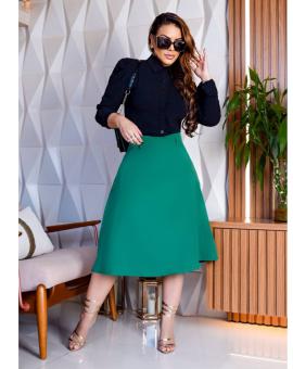 Saia Midi Gode Moda Evangélica