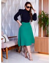 Saia Midi Gode Moda Evangélica Atacado Rua 44 Goiânia