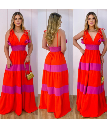 vestido-tres-marias-longo-liso-atacado-rua-44-goiania 