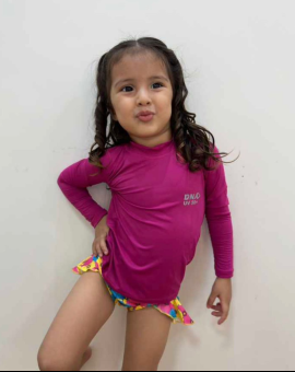 Camisa Uv Infantil Piscina