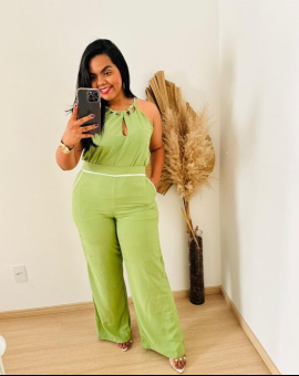 Conjunto Feminino Plus Size Social