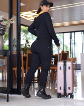 Conjunto Moletinho Básico Confortável Feminino Atacado na Rua 44 Goiânia